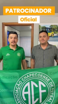 Novo patrocinador oficial! Chapecoense Futsal